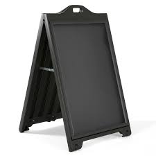 A Frame Sign Displays